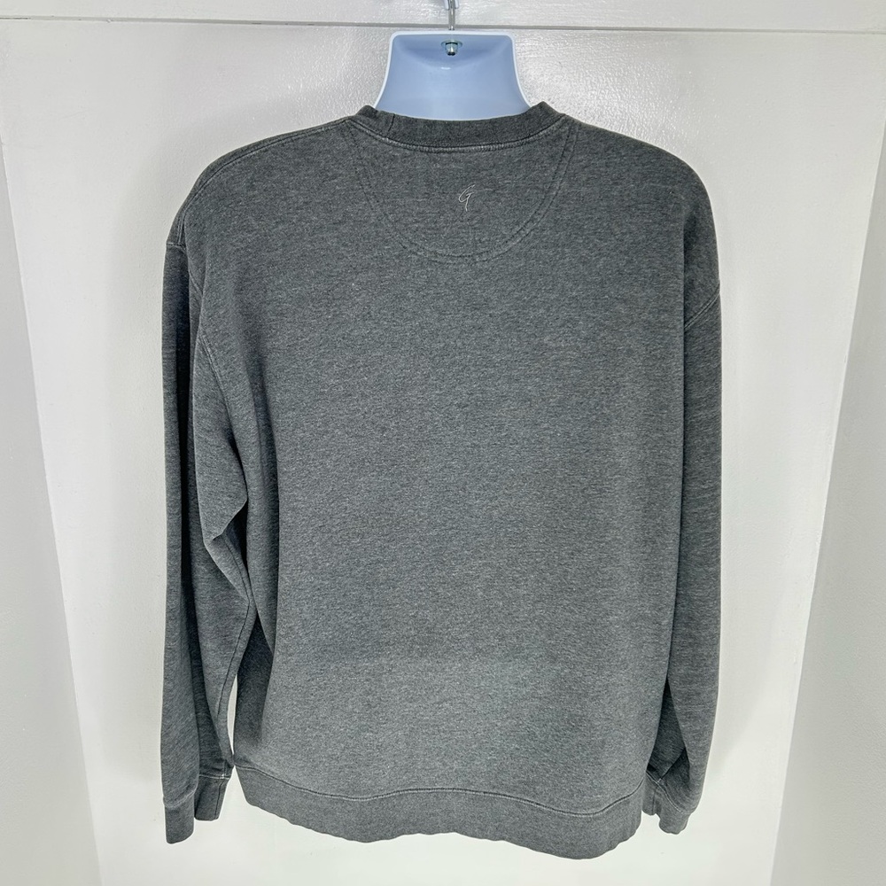 Michigan Embroidered Crewneck Sweatshirt Size XL Gray Wolverines NCAA Football - Picture 6 of 12